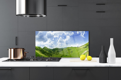 Painel vidro cozinha Campo Natural de Mountain Meadow