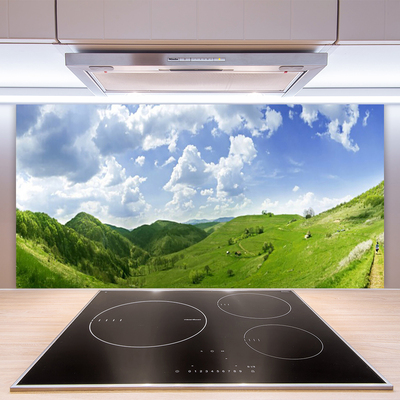 Painel vidro cozinha Campo Natural de Mountain Meadow