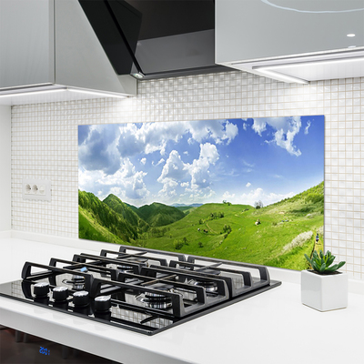 Painel vidro cozinha Campo Natural de Mountain Meadow