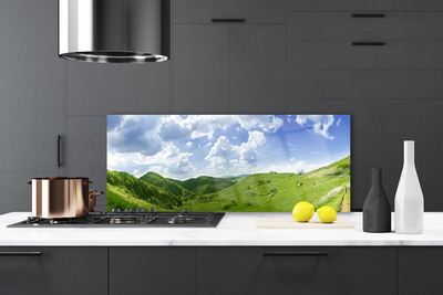 Painel vidro cozinha Campo Natural de Mountain Meadow