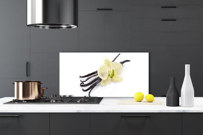 Painel vidro cozinha Flor Planta Natureza