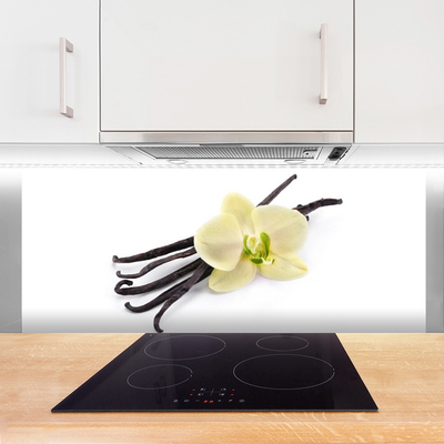 Painel vidro cozinha Flor Planta Natureza