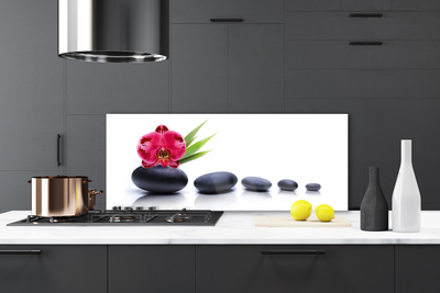 Painel cozinha Gráfico de orquídea de flor