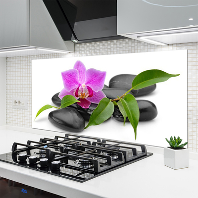 Painel cozinha Arte de orquídeas florais