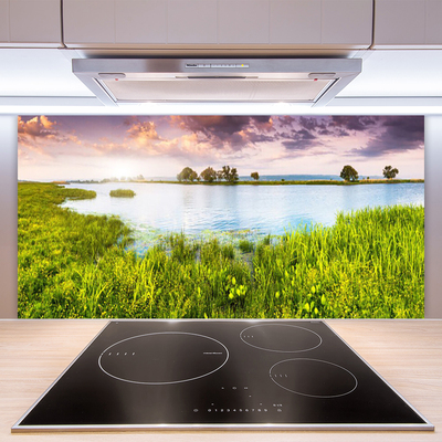 Painel cozinha Natureza do Lago Grass