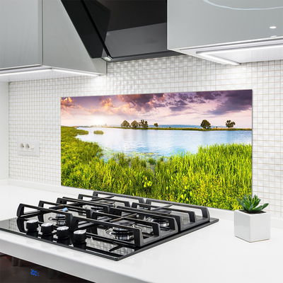 Painel cozinha Natureza do Lago Grass