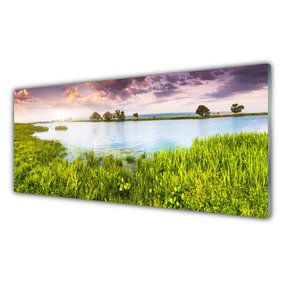 Painel cozinha Natureza do Lago Grass