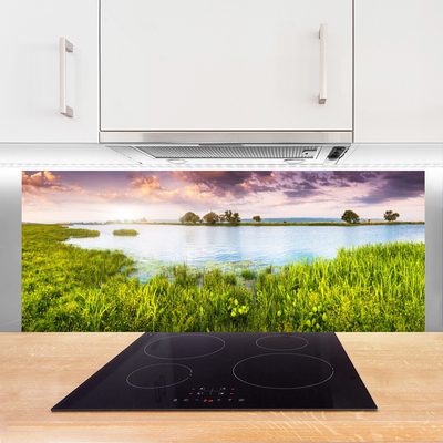 Painel cozinha Natureza do Lago Grass