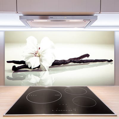 Painel vidro cozinha Flor Planta Natureza