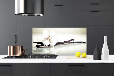 Painel vidro cozinha Flor Planta Natureza