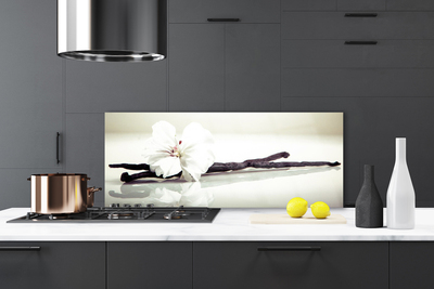 Painel vidro cozinha Flor Planta Natureza