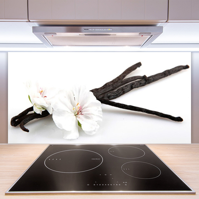 Painel vidro cozinha Flor Planta Natureza