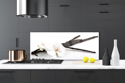 Painel vidro cozinha Flor Planta Natureza