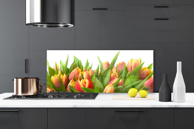 Painel cozinha Tulipas Flores Planta
