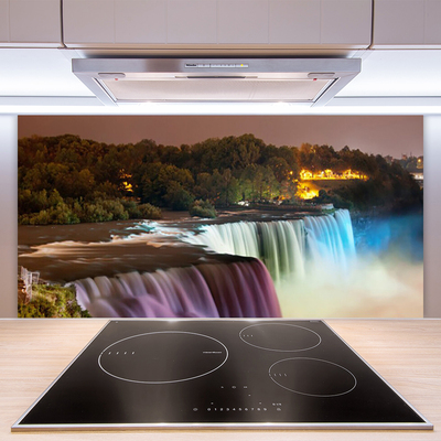 Painel cozinha Floresta Cachoeira Natureza