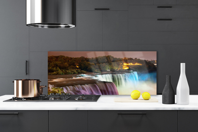 Painel cozinha Floresta Cachoeira Natureza