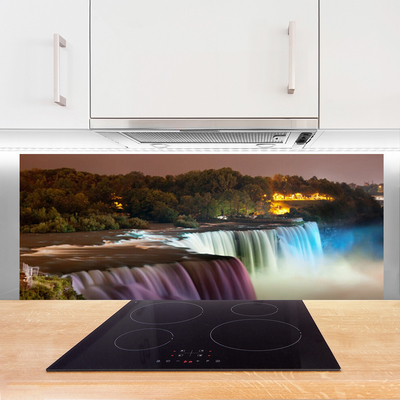 Painel cozinha Floresta Cachoeira Natureza
