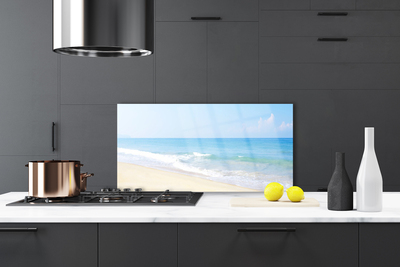 Painel cozinha Paisagem de praia e mar