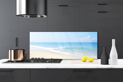 Painel cozinha Paisagem de praia e mar