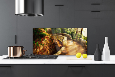 Painel cozinha Arquitetura de árvores de ponte