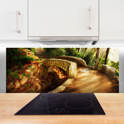 Painel cozinha Arquitetura de árvores de ponte