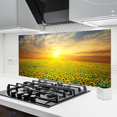 Painel cozinha Girassóis Sun Meadow