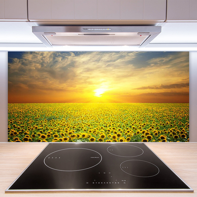 Painel cozinha Girassóis Sun Meadow