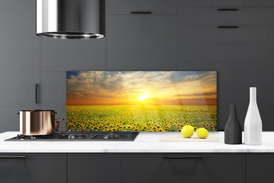 Painel cozinha Girassóis Sun Meadow