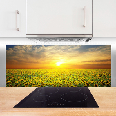 Painel cozinha Girassóis Sun Meadow