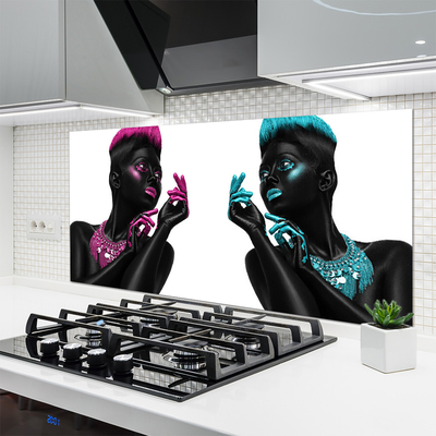 Painel cozinha Personagens de Arte