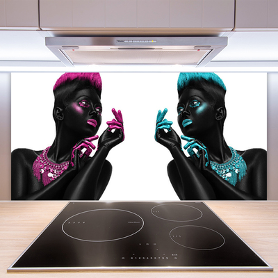 Painel cozinha Personagens de Arte