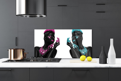 Painel cozinha Personagens de Arte