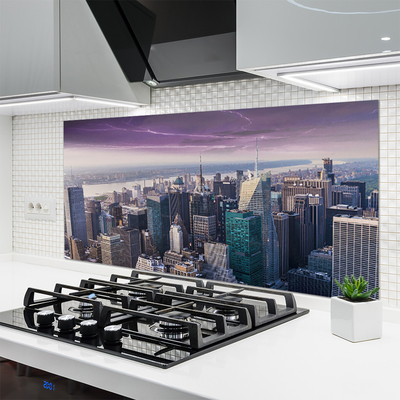 Painel cozinha Arranha-céus Casas da Cidade