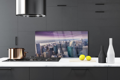 Painel cozinha Arranha-céus Casas da Cidade