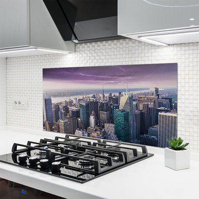 Painel cozinha Arranha-céus Casas da Cidade