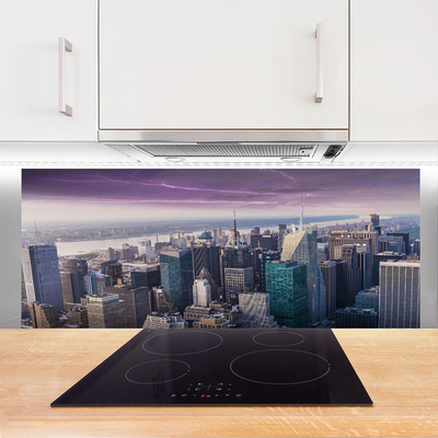 Painel cozinha Arranha-céus Casas da Cidade