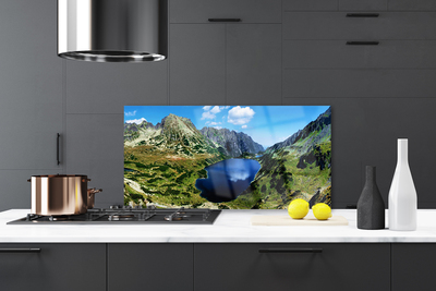 Painel cozinha Paisagem de lago de montanha