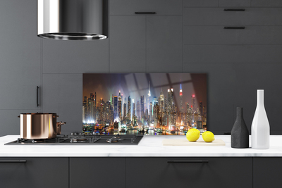 Painel cozinha Arranha-céus Casas da Cidade