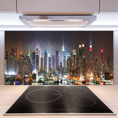 Painel cozinha Arranha-céus Casas da Cidade