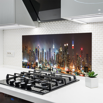 Painel cozinha Arranha-céus Casas da Cidade