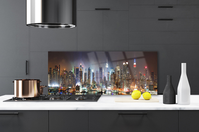 Painel cozinha Arranha-céus Casas da Cidade