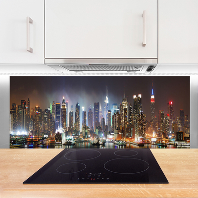 Painel cozinha Arranha-céus Casas da Cidade