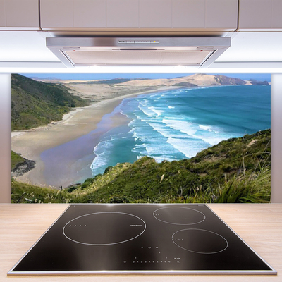 Painel cozinha Paisagem de praia e mar