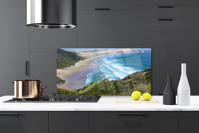 Painel cozinha Paisagem de praia e mar