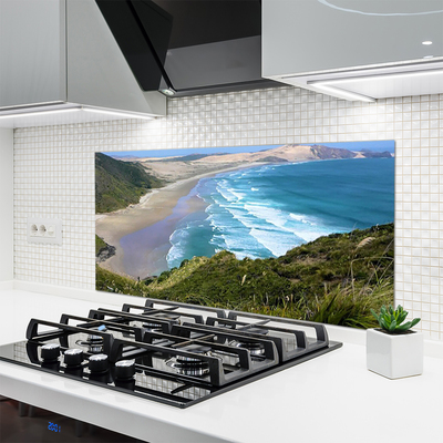 Painel cozinha Paisagem de praia e mar