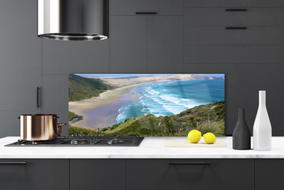 Painel cozinha Paisagem de praia e mar