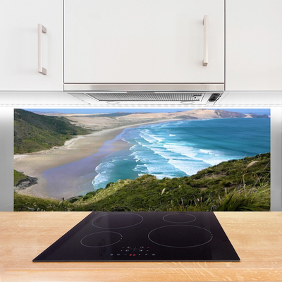 Painel cozinha Paisagem de praia e mar