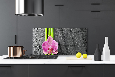 Painel cozinha Planta de flor de bambu Natureza