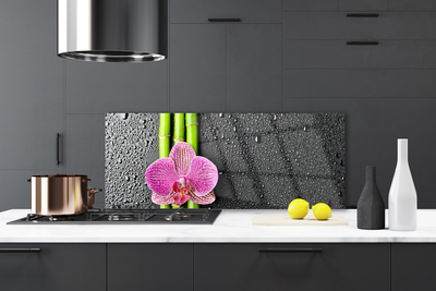 Painel cozinha Planta de flor de bambu Natureza