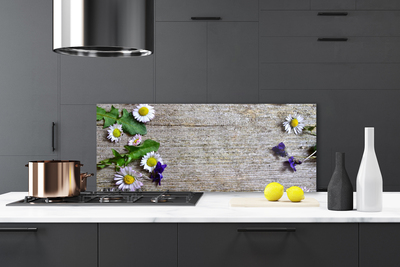 Painel cozinha Natureza da planta margarida